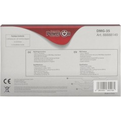 Inter-Tech DMG-35 PCI Express Network Adapter 3000Mbps - Ultimate Speed & Reliability for Your Network!
